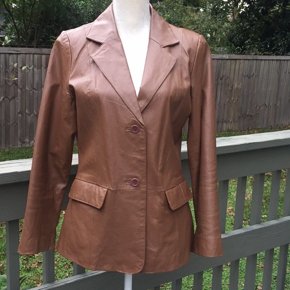 Chadwicks Jackets & Blazers - Mud Brown Leather